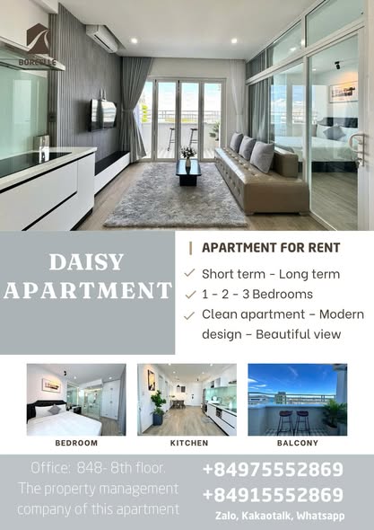Apartment - 2 Bedroom - 51 Tran Bach Dang Street